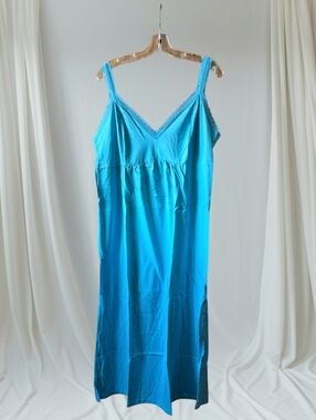 Pretty Soft Blue Nightgown- Lounge Wear Plus Size 14 NEW